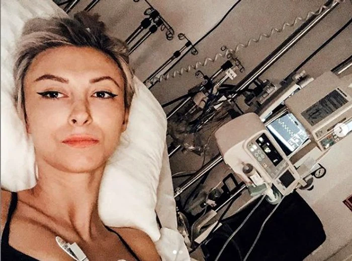 Andreea Bălan a născut pe 4 martie, însă a făcut stop cardiac din cauza unei embolii amniotice