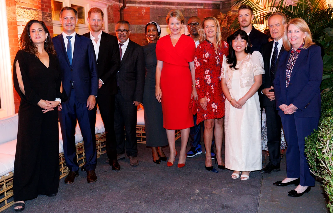 Prințul Harry și Regina Mathilde, la același eveniment