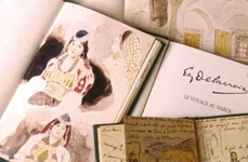 «Sultanul Marocului şi suita sa»: Orientul văzut de Eugène Delacroix jpeg