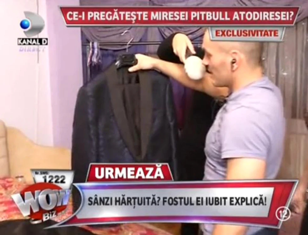 Acesta este costumul de ginerică a lui Ionuţ Atodiresei (captură: Kanal D)
