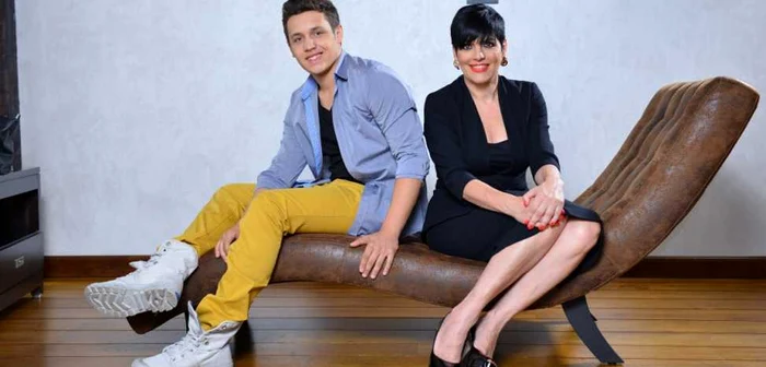Patrizia Paglieri, alături de fiul ei FOTO Sorin Stana