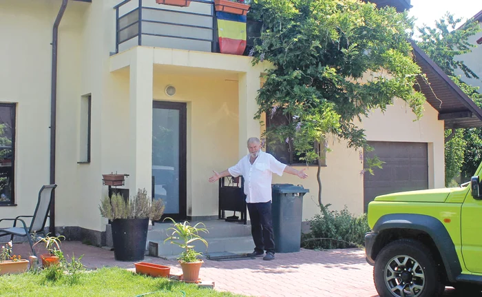 
    Florin Zamfirescu este  mândru de casa pe care  și-a ridicat-o la Mogoșoaia  după divorțul de  Cătălina Mustață, din 2011Fotografii: Blitz  