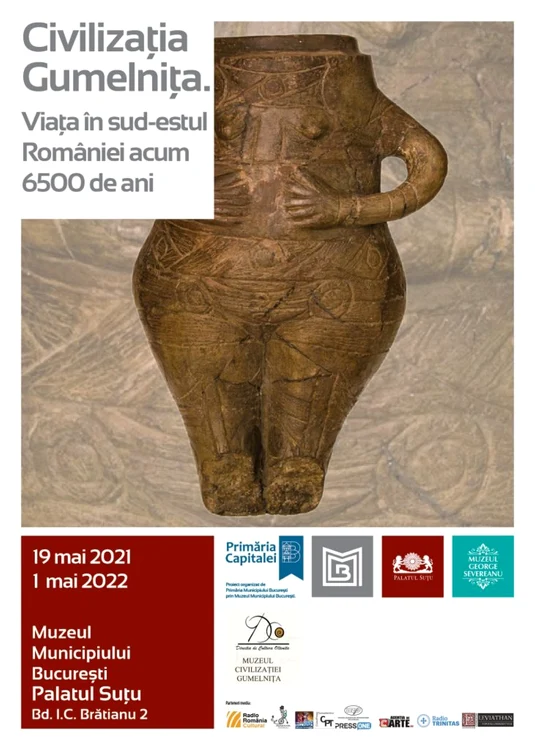 Civilizaţia Gumelniţa, Viaţa în sud-estul României acum 6500 de ani, expoziţie la Palatul Ţuâu FOTO MMB