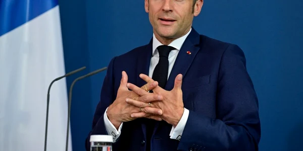 Emmanuel Macron FOTO AFP
