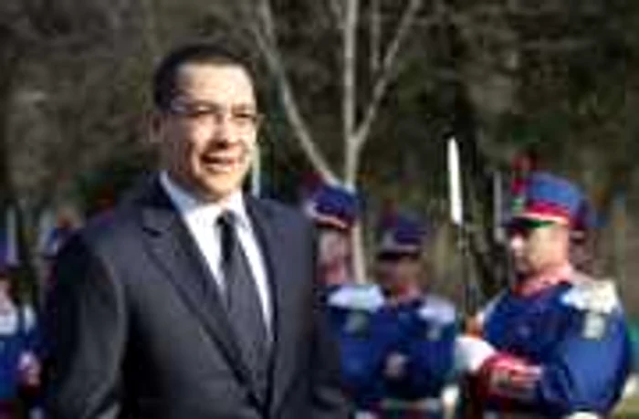 Victor Ponta a participat marţi la bilanţul pe 2013 a Jandarmeriei Române FOTO Mihaela Cojocariu