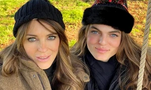 Damian este copilul producătorului Steve Bing și a lui Liz Hurley jpeg