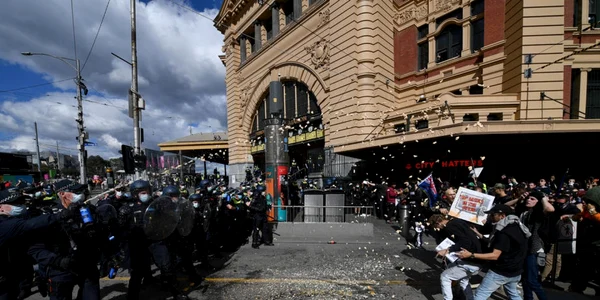 Protest in Melbourne FOTO EPA-EFE