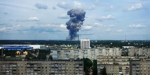 Explozie Dzerjinsk - Rusia / FOTO Profimedia / 1 iun 2019