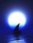 sailboat illuminated by moon jpg