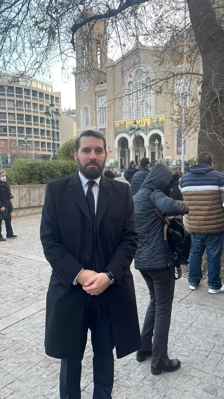 Nicolae al României, la înmormântarea Regelui Constantin al II-lea al Greciei