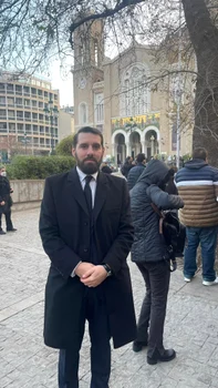 Nicolae al României, la înmormântarea Regelui Constantin al II-lea al Greciei