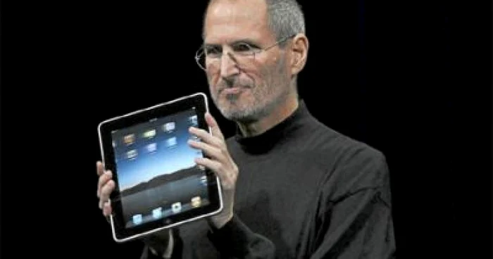 Steve Jobs, la prezentarea iPad