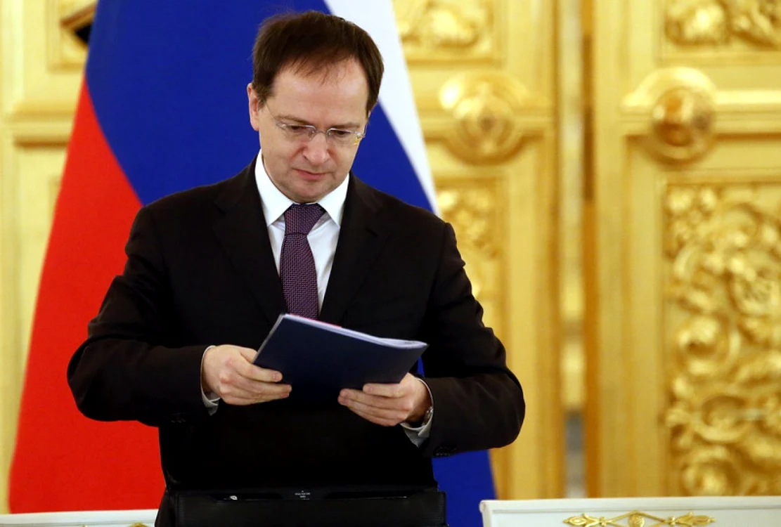 Principalul negociator rus, Vladimir Medinski FOTO: EPA-EFE