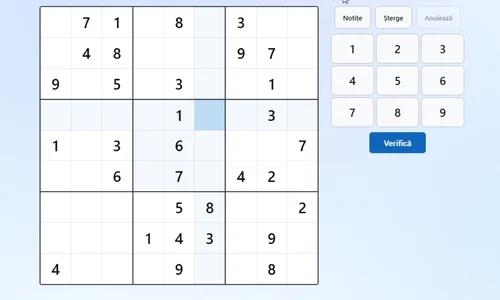 sudoku 3 oct Adevărul jpg