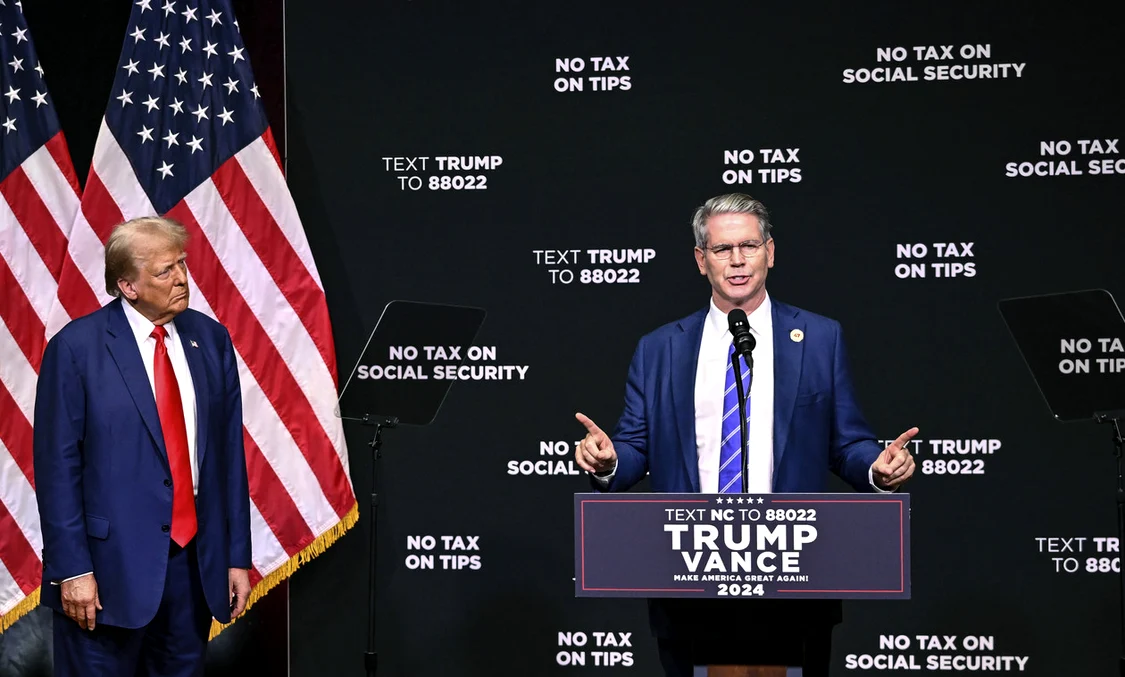 Donald Trump și Scott Bessent Foto: Scott Bessent/Facebook