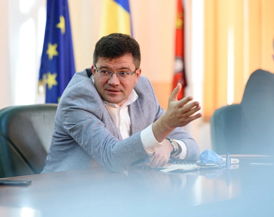 Liberalul Costel Alexe, preşedintele Consiliului Judeţean Iaşi   FOTO Arhiva Adevărul