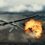 Dronă lansează o încărcatura explozivă FOTO shutterstock jpg