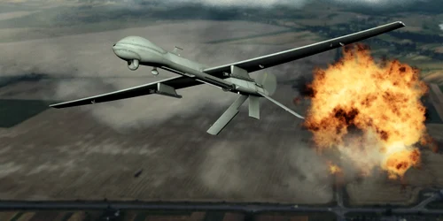 Dronă lansează o încărcatura explozivă FOTO shutterstock jpg