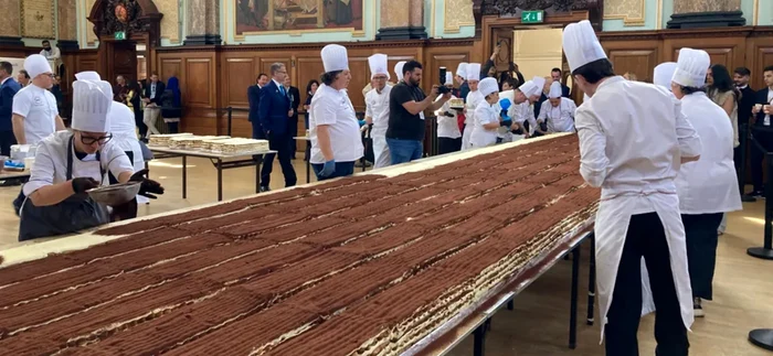 Desertul are peste 440 de metri lungime / foto: BBC