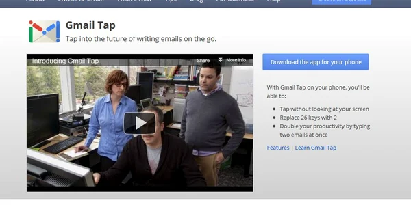 Gmail Tap