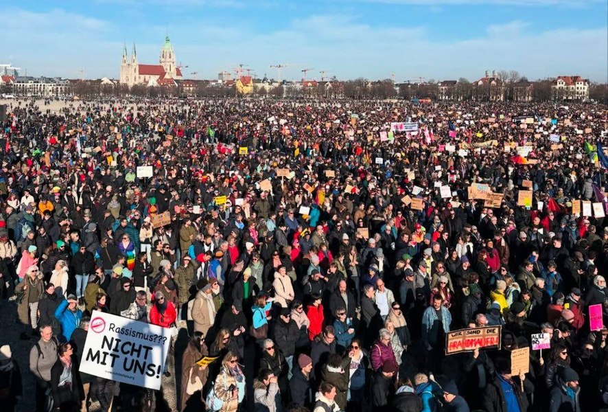 Proteste masive în Germania înainte de alegerile anticipate. „Rasismul și ura nu sunt o alternativă”