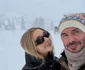 David Beckham și fiica sa Harper Beckham au avut parte de o vacanță superbă la Courchevel, Instagram