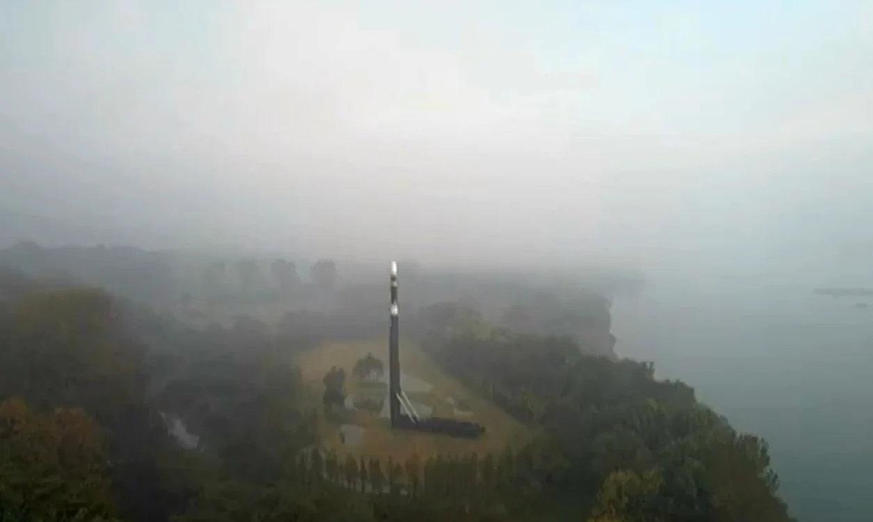 Momentul lansării noii rachete balistice intercontinentale Foto: Captură Video
