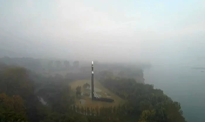 Momentul lansării noii rachete balistice intercontinentale Foto: Captură Video