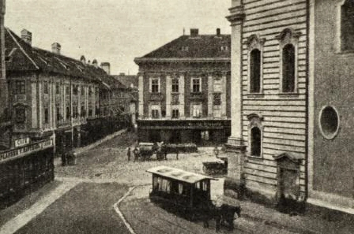 În București, în 1870, tramvaiele erau trase de cai FOTO Adevărul
