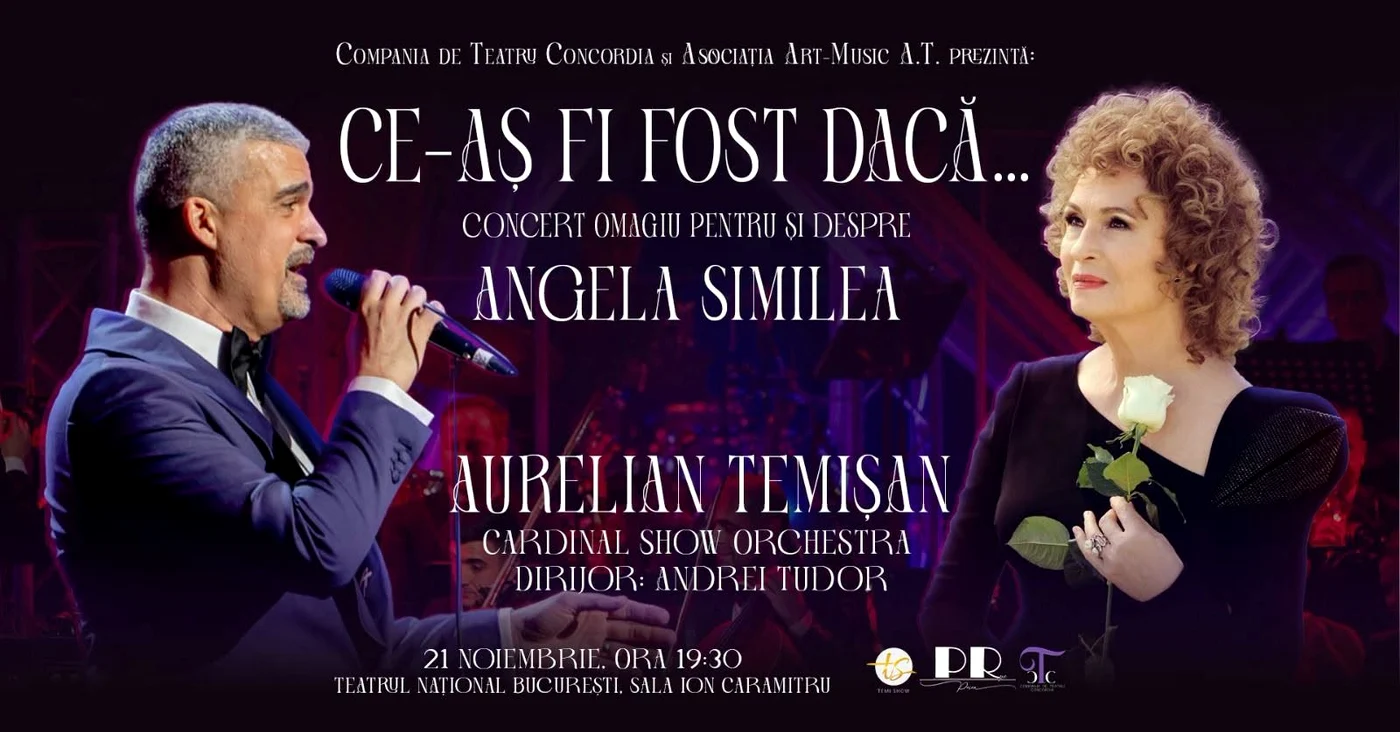 Concert aniversar organizat de Aurelian Temișan prin Compania de Teatru Concordia.
