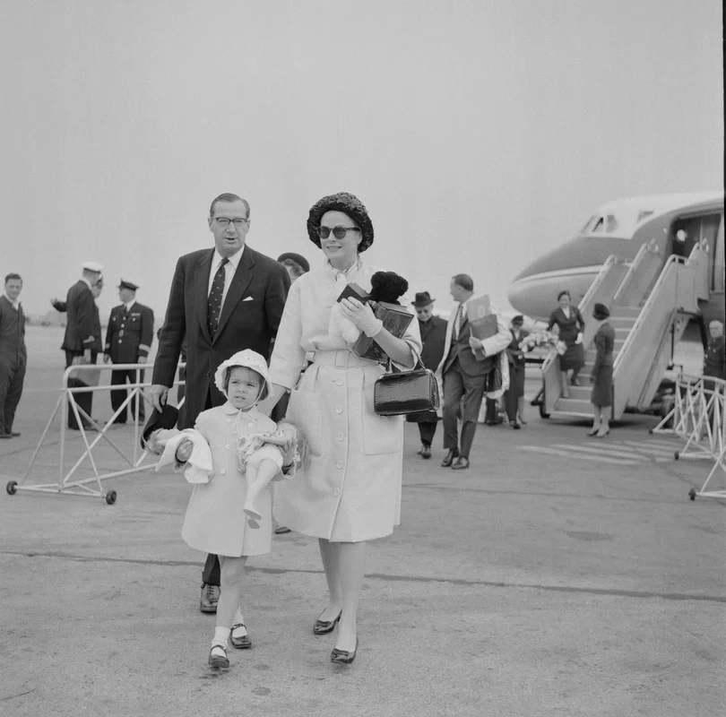 Prințesa Caroline de Monaco și mama sa, Prințesa Grace de Monaco. FOTO: Getty Images