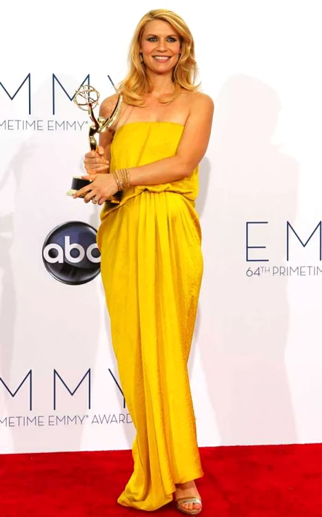 Claire Danes - Emmy, 2012. (Foto: Reuters)
