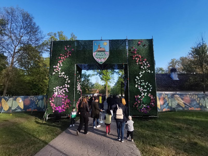 Parcul Primăverii de la Muzeul Satului, reconectarea la natură și petrecerea timpului în aer liber FOTO 