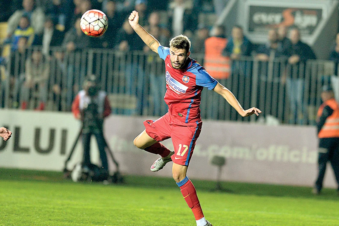 Stelistul Tudorie este tânăr şi neliniştit. În consecinţă, şi amendatFoto: Sportpictures.eu