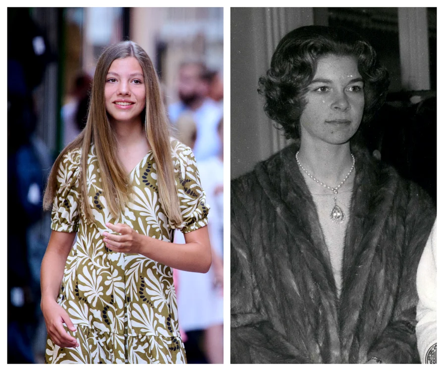 Infanta Sofia și Prințesa Irene a Greciei jpg
