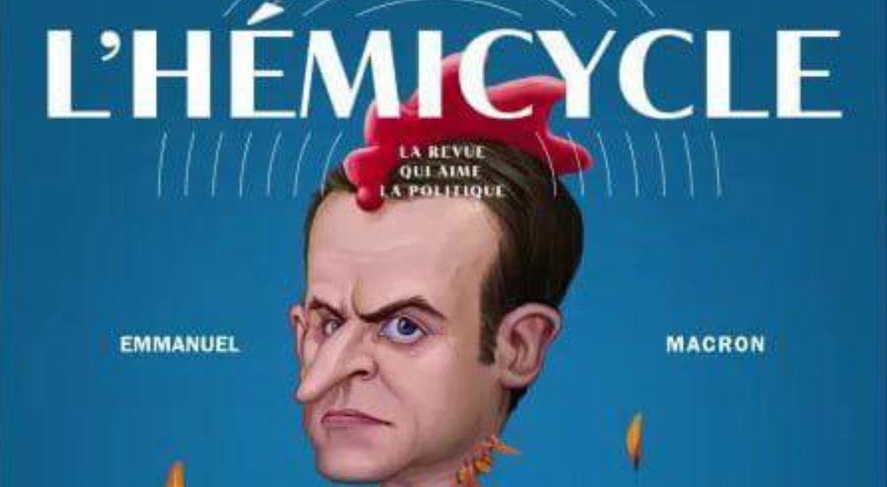 O revistă din Franța a depus plângere penală din cauza unui videoclip trucat. Cum a fost înfățișat președintele Macron FOTO