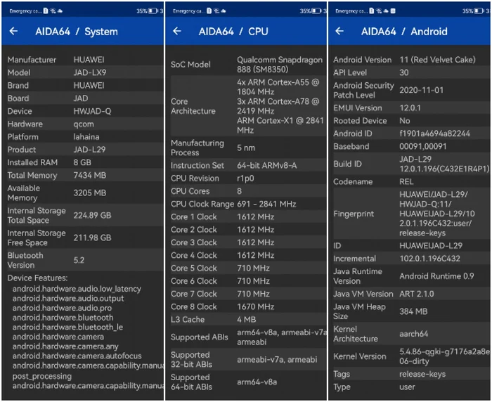 Huawei P50 Pro specs