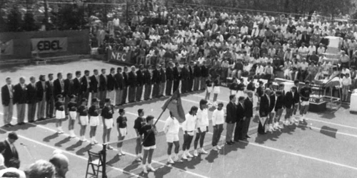 Cupa Davis Timişoara 1988 FOTO sporttim.ro