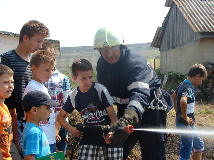 Copii au avut prilejul să aplice ceea ce au învăţat