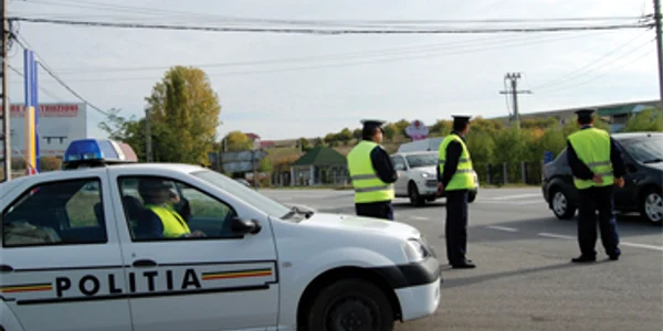 Traficul rutier a fost controlat din elicopter