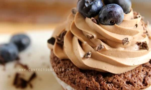 Chocolate Blueberry Cupcakes with Nutella Buttercream on Confectionalism com 3 e1406869686415 jpeg