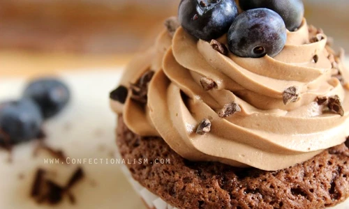 Chocolate Blueberry Cupcakes with Nutella Buttercream on Confectionalism com 3 e1406869686415 jpeg