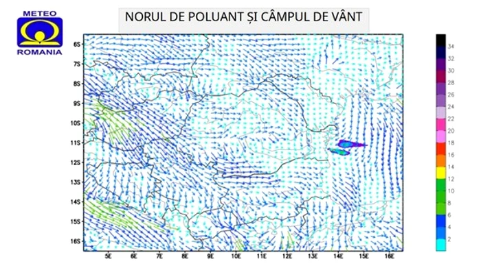 
    Norul se deplasează spre est  