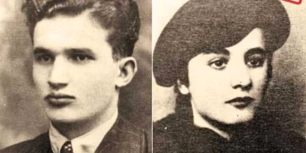 Nicu (Nicolae Ceauşescu) + Lenuţa (Elena Petrescu) = Love. Portrete din anul 1939  Fotografii