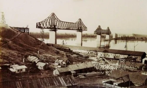 Caznele podului de la Cernavodă, unul dintre cele mai frumoase din lume – opera lui Anghel Saligny care a „învins“ Dunărea şi a legat Dobrogea de Muntenia jpeg