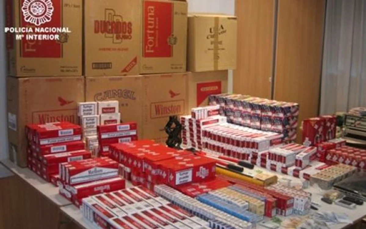 Ţigările au fost confiscate de poliţie (foto arhiva)