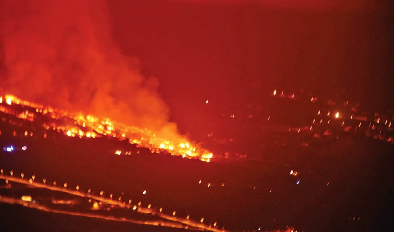 Dezastru total în sătucul El Paso aflat lângă vulcanFotografii: EPA-EFE