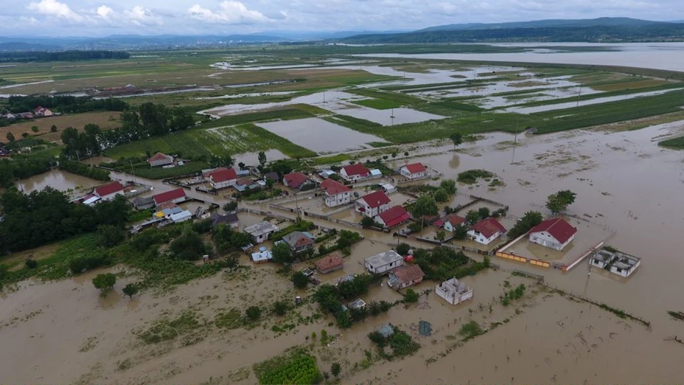 Inundaţiile de la Băbeni, iulie 2018, Foto: Ministerul Apelor şi Pădurilor