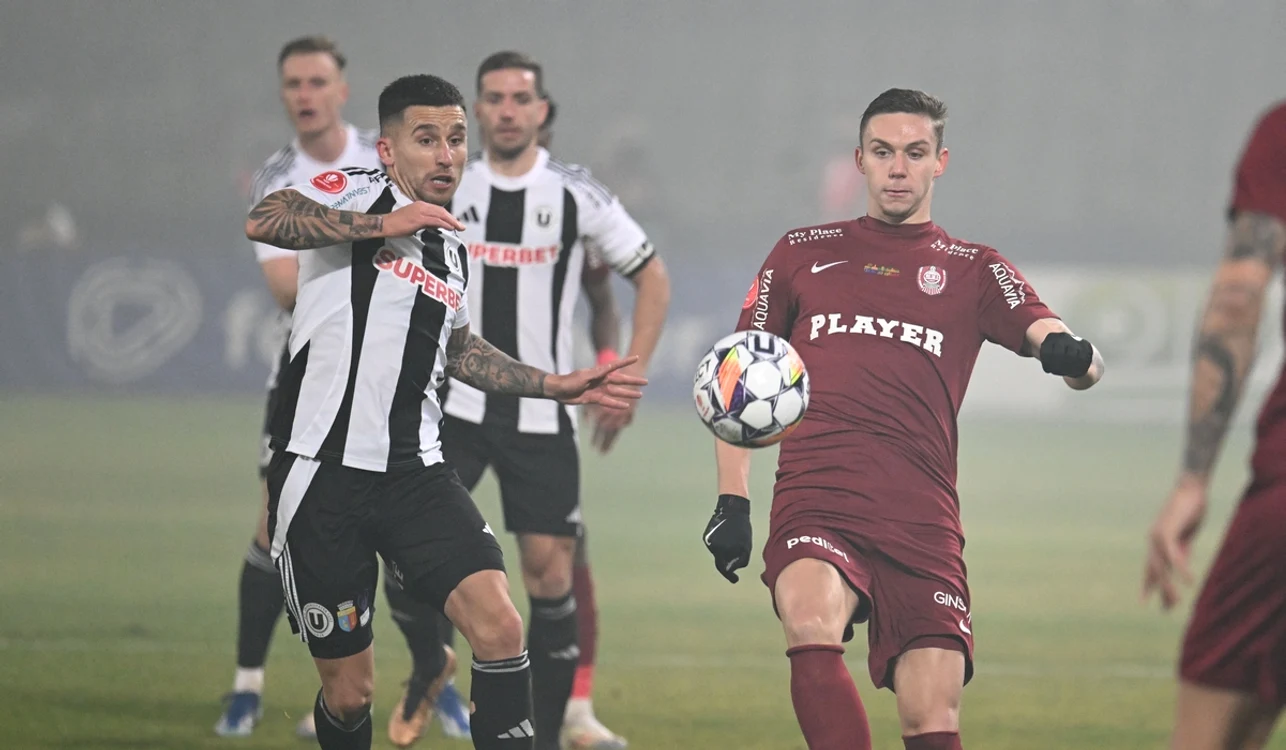 Universitatea Cluj a câștigat duelul cu rivala din Ardeal (FOTO: Sportpictures)