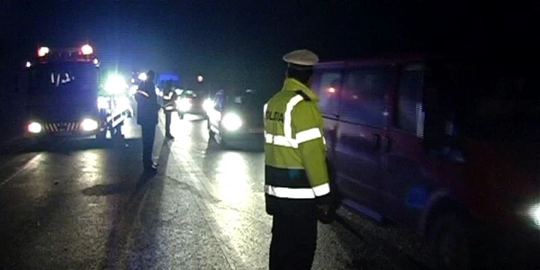 Accident pe DN 1 la limita dintre Sibiu şi Braşov Foto Adevărul